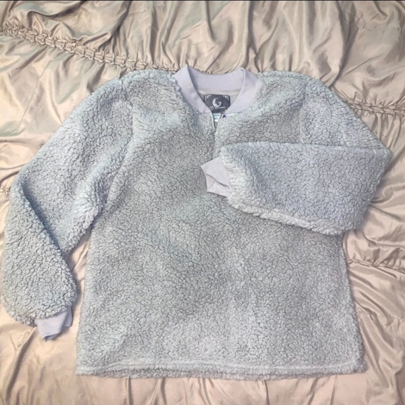 Gray and turquoise pajamas SET - Picture 3 of 10